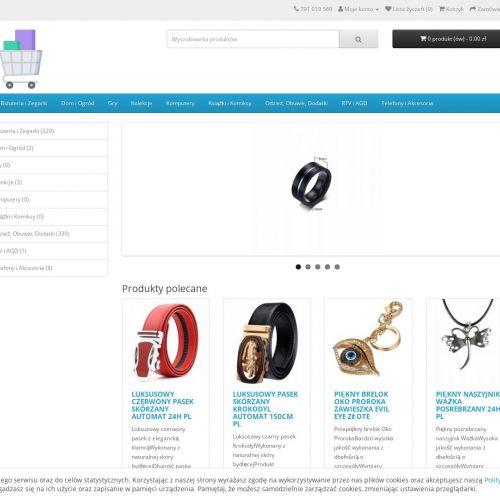 Elegancka klamra do paska