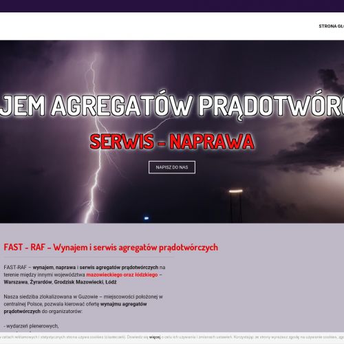 Wynajem agregatów łódzkie w Żyrardowie