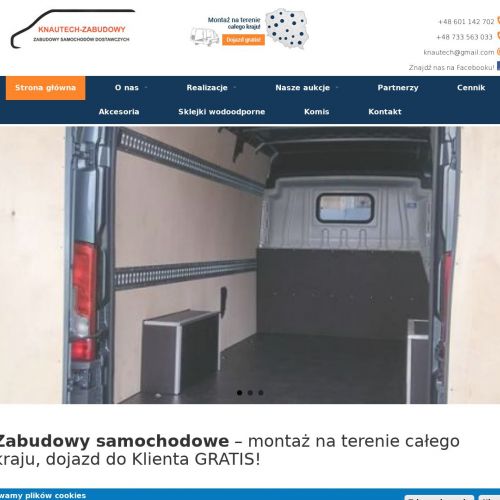 Zabudowa kontenerowa samochodów - Leszno