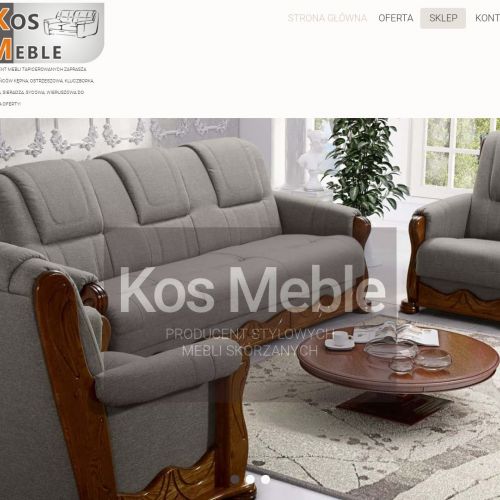 Zestaw wypoczynkowy skórzany w Wieluniu