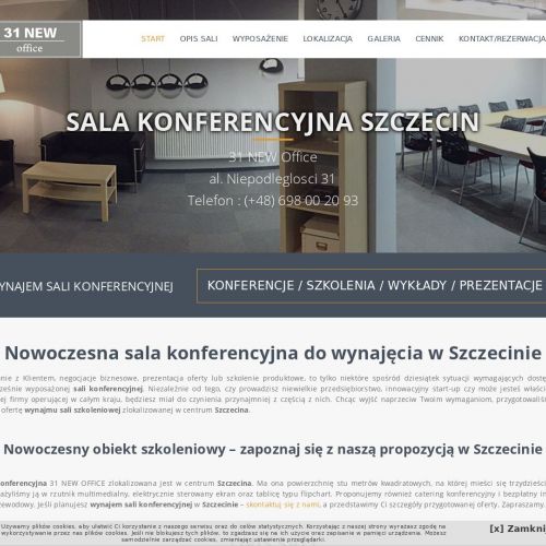 Sala konferencyjna w szczecinie w Szczecinie