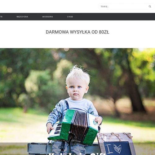 Komplet niemowlęcy handmade