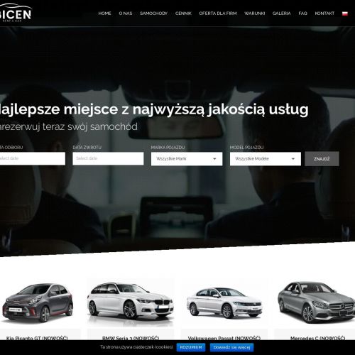 Wypożyczenie samochodu w Warszawie