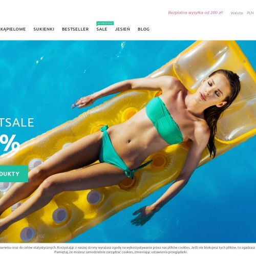 Stroje kąpielowe z wysokim stanem w Poznaniu