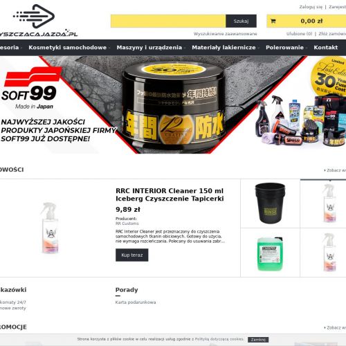 Preparaty do konserwacji nadwozia soft99a