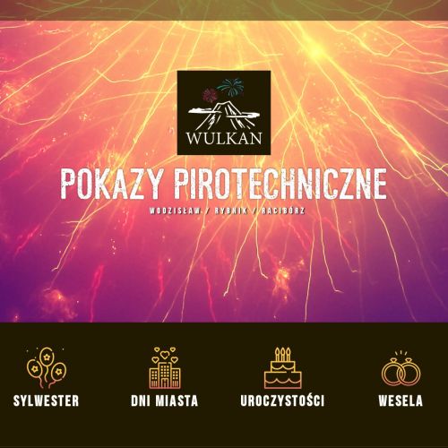 Pokazy pirotechniczne w Katowicach