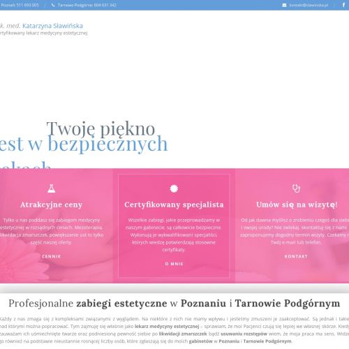 Likwidacja zmarszczek tarnowo podgórne - Poznań