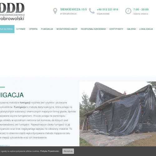 Usuwanie pluskiew - Toruń