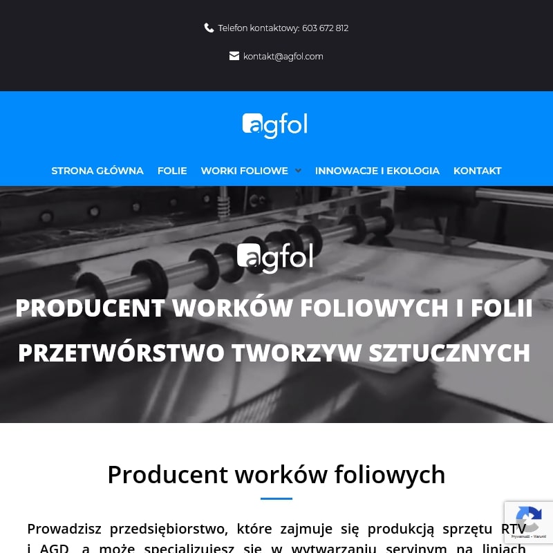 Producent worków