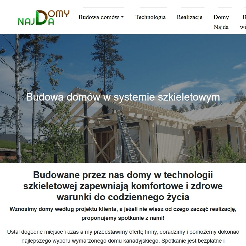 Budowa domów energooszczędnych stan surowy w Szczecinie