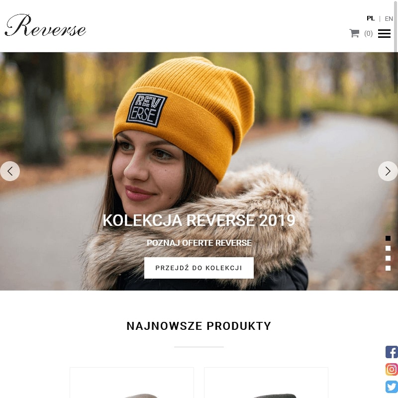 Czapka z pomponem czarna