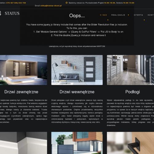 Drzwi wilanów w Pruszkowie