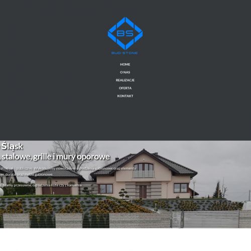 Mur oporowy ogrodowy w Katowicach