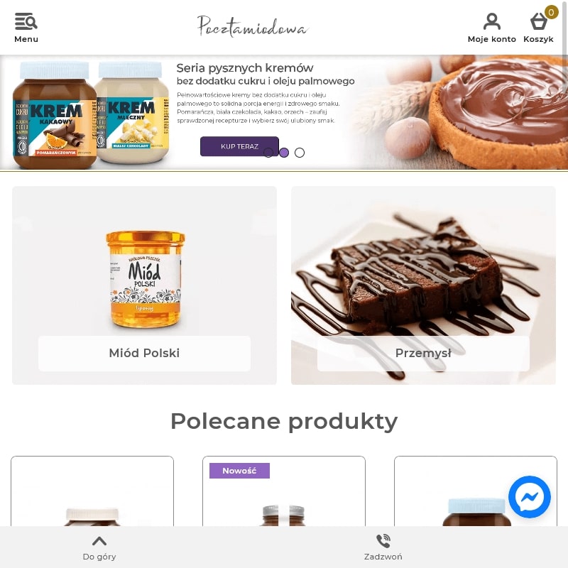 Krem czekoladowy z orzechów laskowych