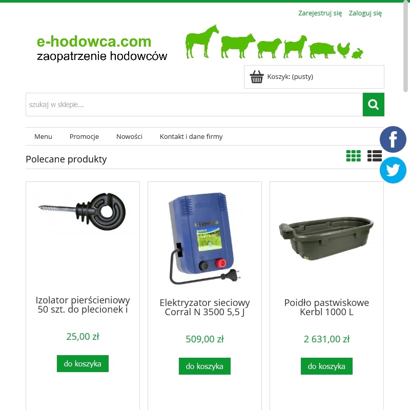 Siatka elektryczna dla drobiu