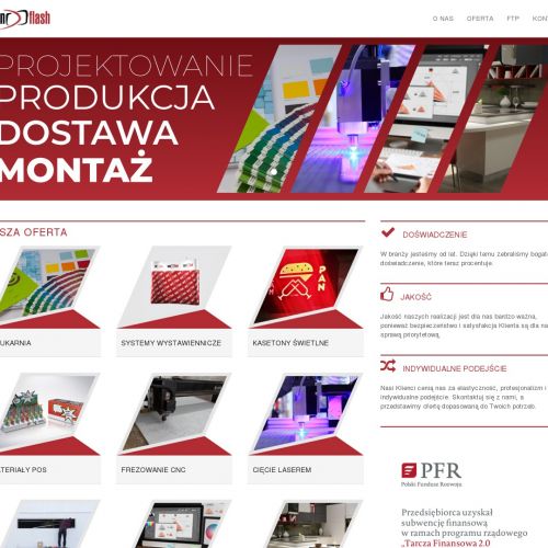 Warszawa - wydruk banerów reklamowych