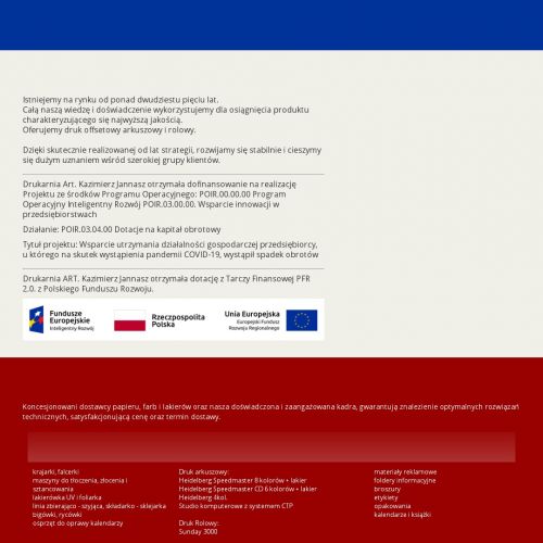 Druk rolowy w Warszawie