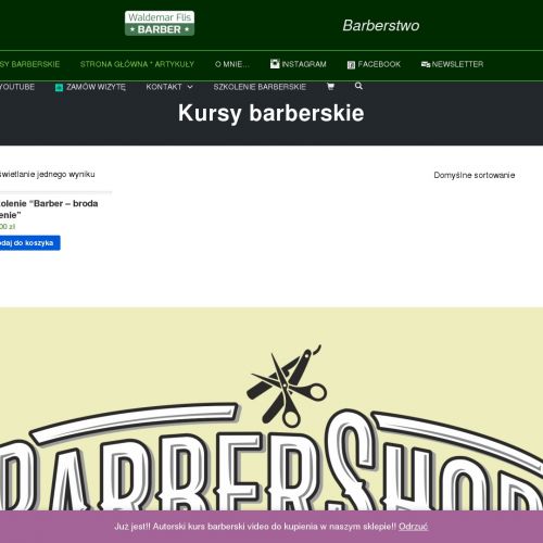 Indywidualny kurs barberski w Krakowie
