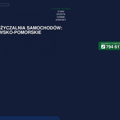 Toruń wypożyczalnia samochodów
