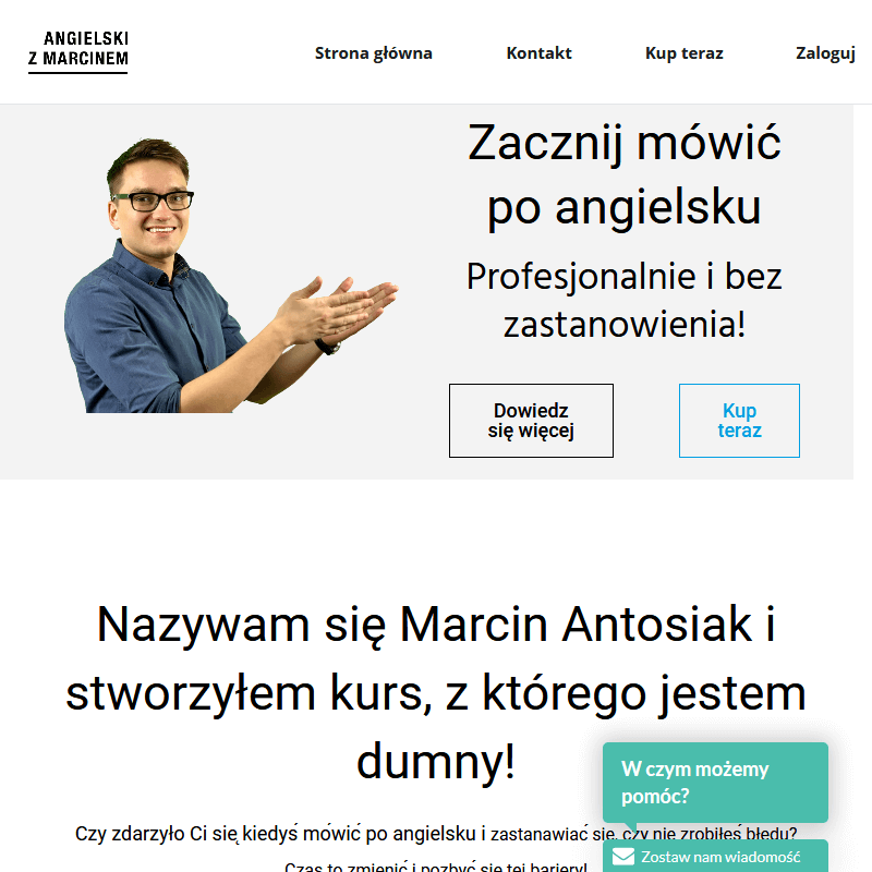 Indywidualna nauka angielskiego w Gdańsku