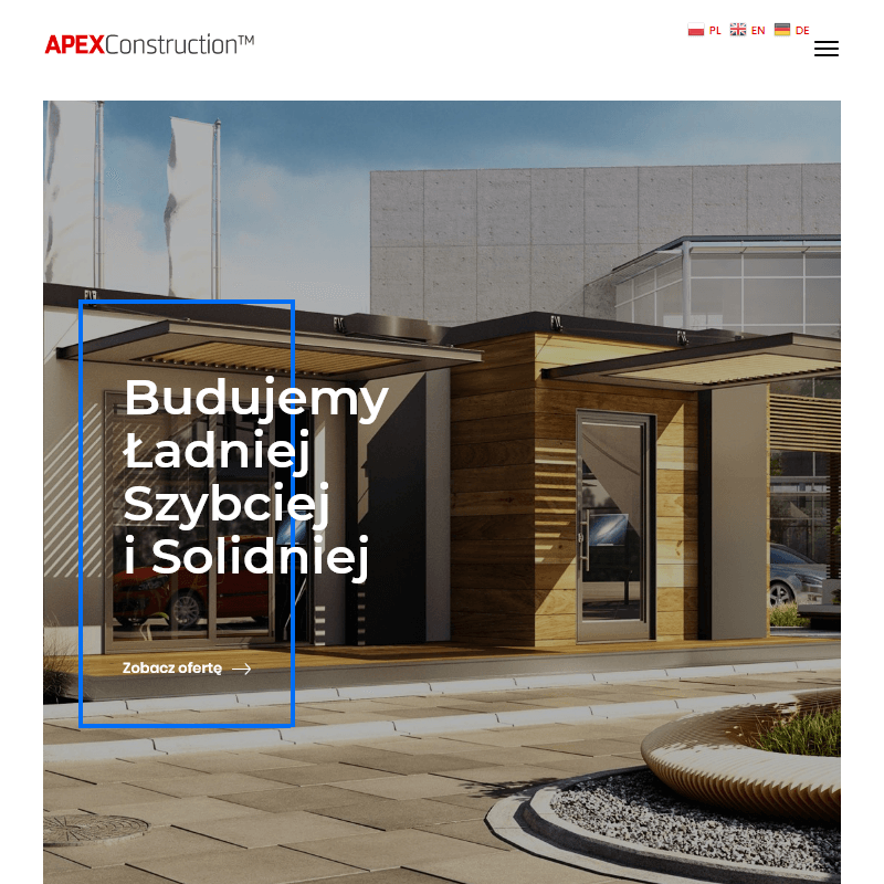 Budynek handlowy z kontenerów