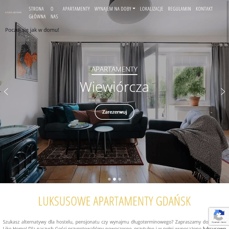 Wynajem mieszkania na doby w Gdańsku