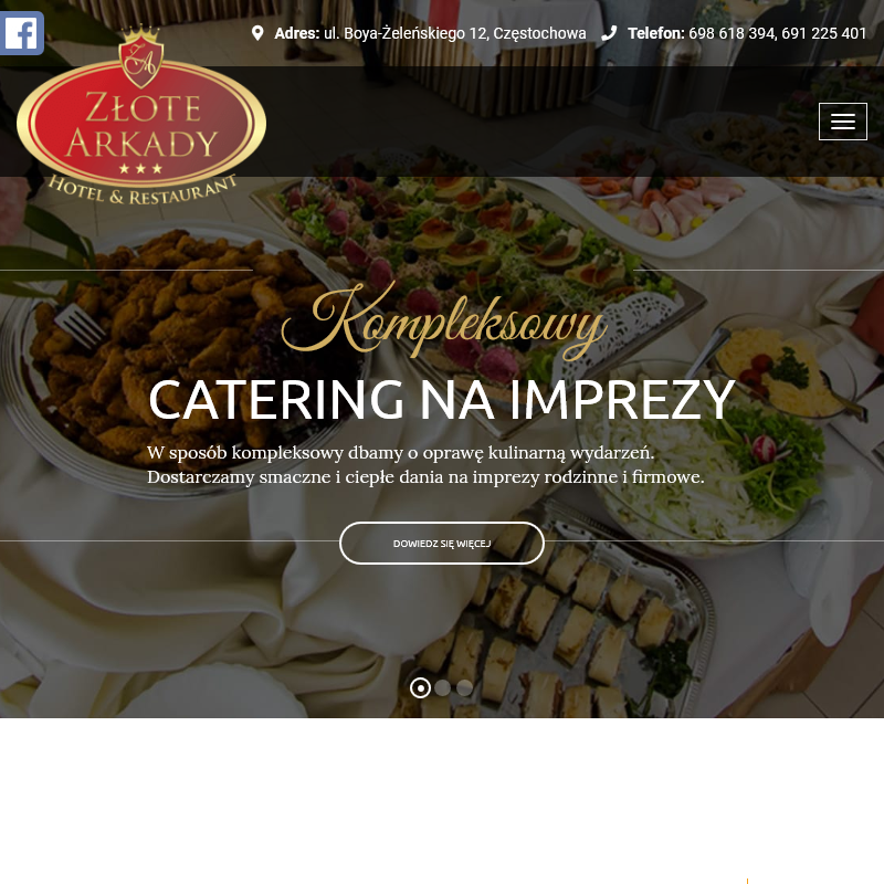 Myszków - catering na szkolenie firmowe