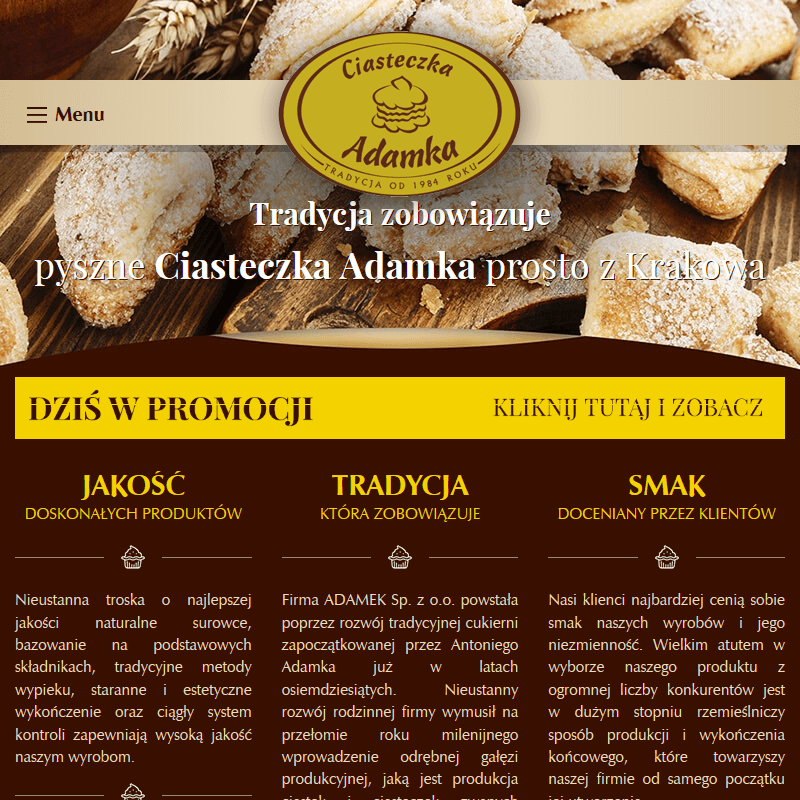 Producent tradycyjnych ciastek - Kraków