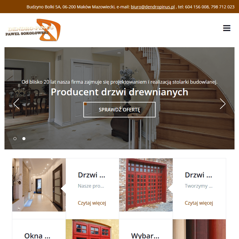 Producent drzwi zewnętrznych w Siedlcach