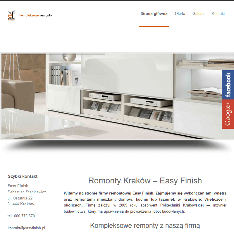 Firma wykończeniowa w Wieliczce