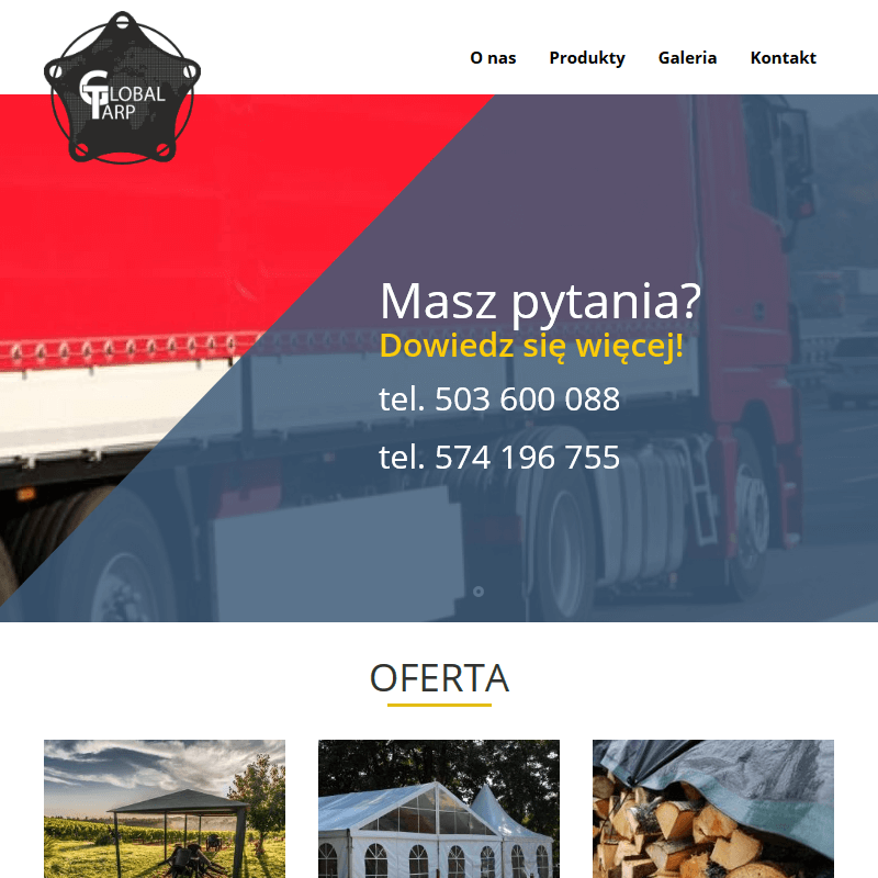Plandeka na wymiar Sopot