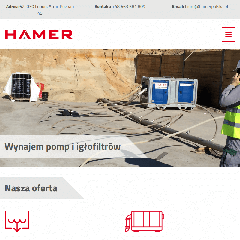 Agregaty igłofiltrowe wynajem w Wrocławiu