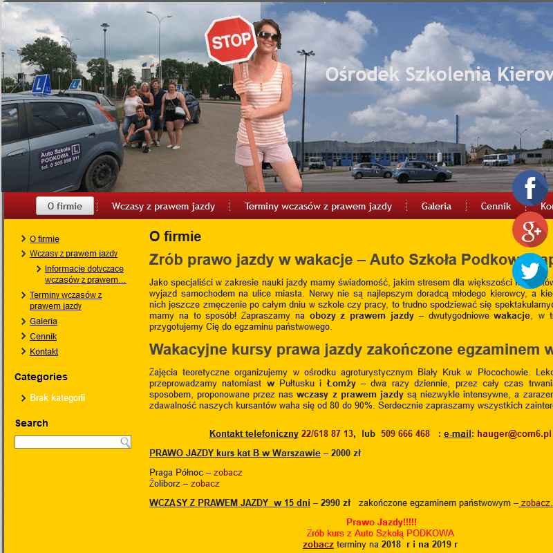 Prawo jazdy wyjazdowe w Łomży