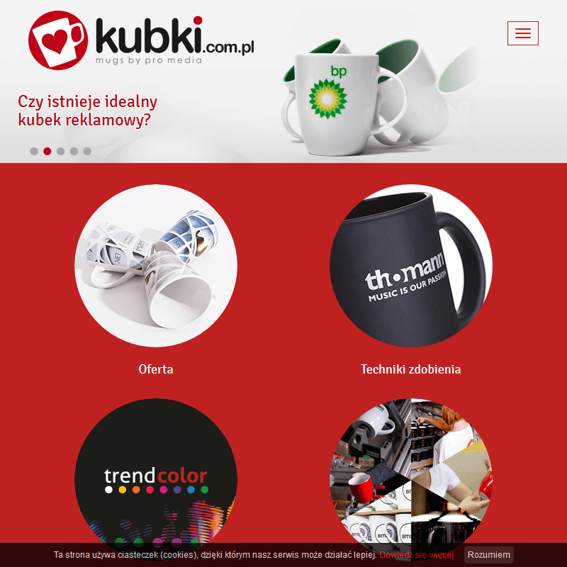 Kubek z nadrukiem