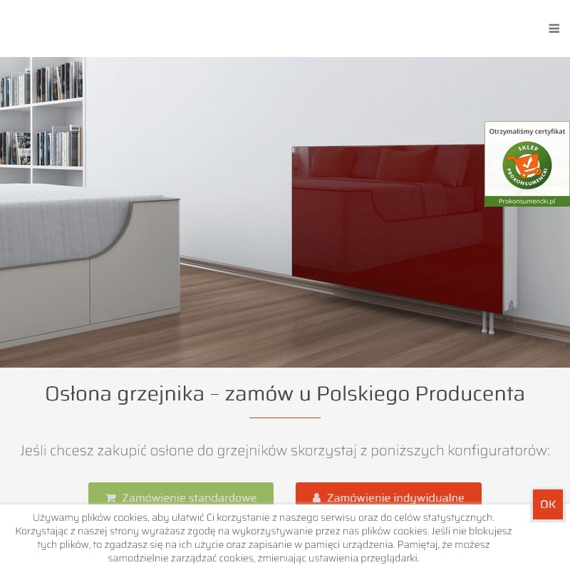 Osłona na stary kaloryfer