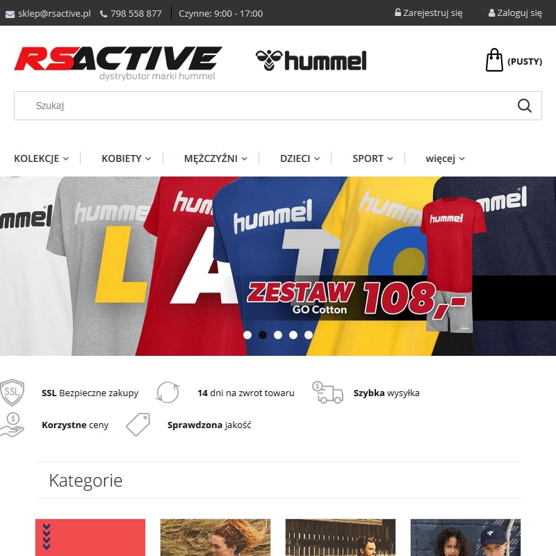 Akcesoria sportowe w Kielcach