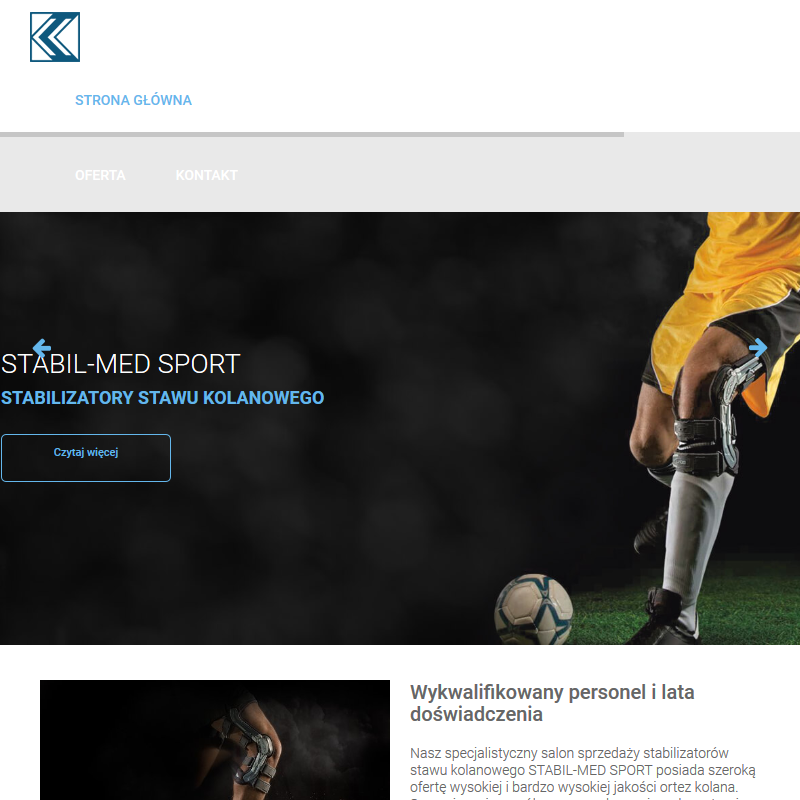 Pooperacyjna orteza kolana Poznań