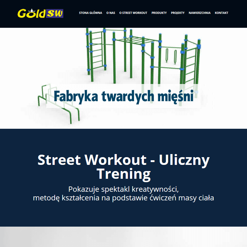 Sprzęt street workout