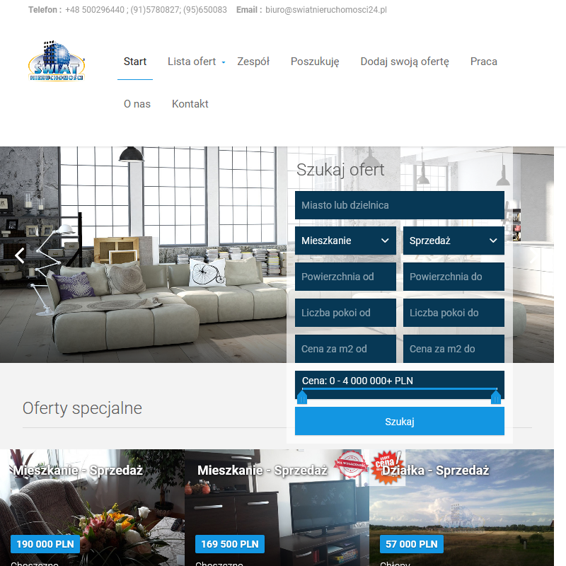 Nieruchomości - Stargard