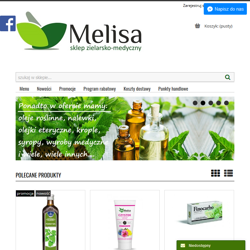 Sklep zielarski internetowy