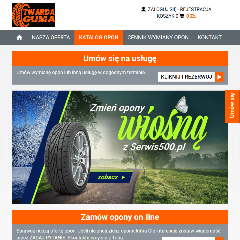 Grodzisk Mazowiecki - wymiana opon online